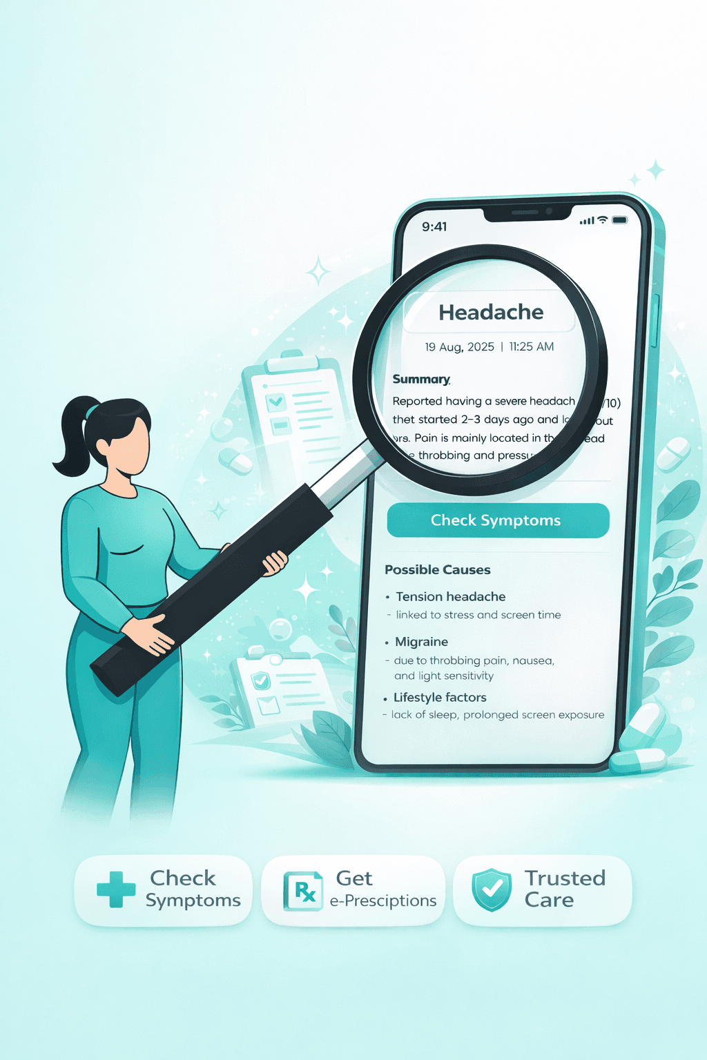 askArohi Mobile App interface